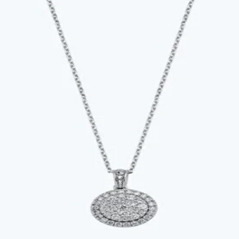 0.16 Karat Pırlanta Bouquet Kolye